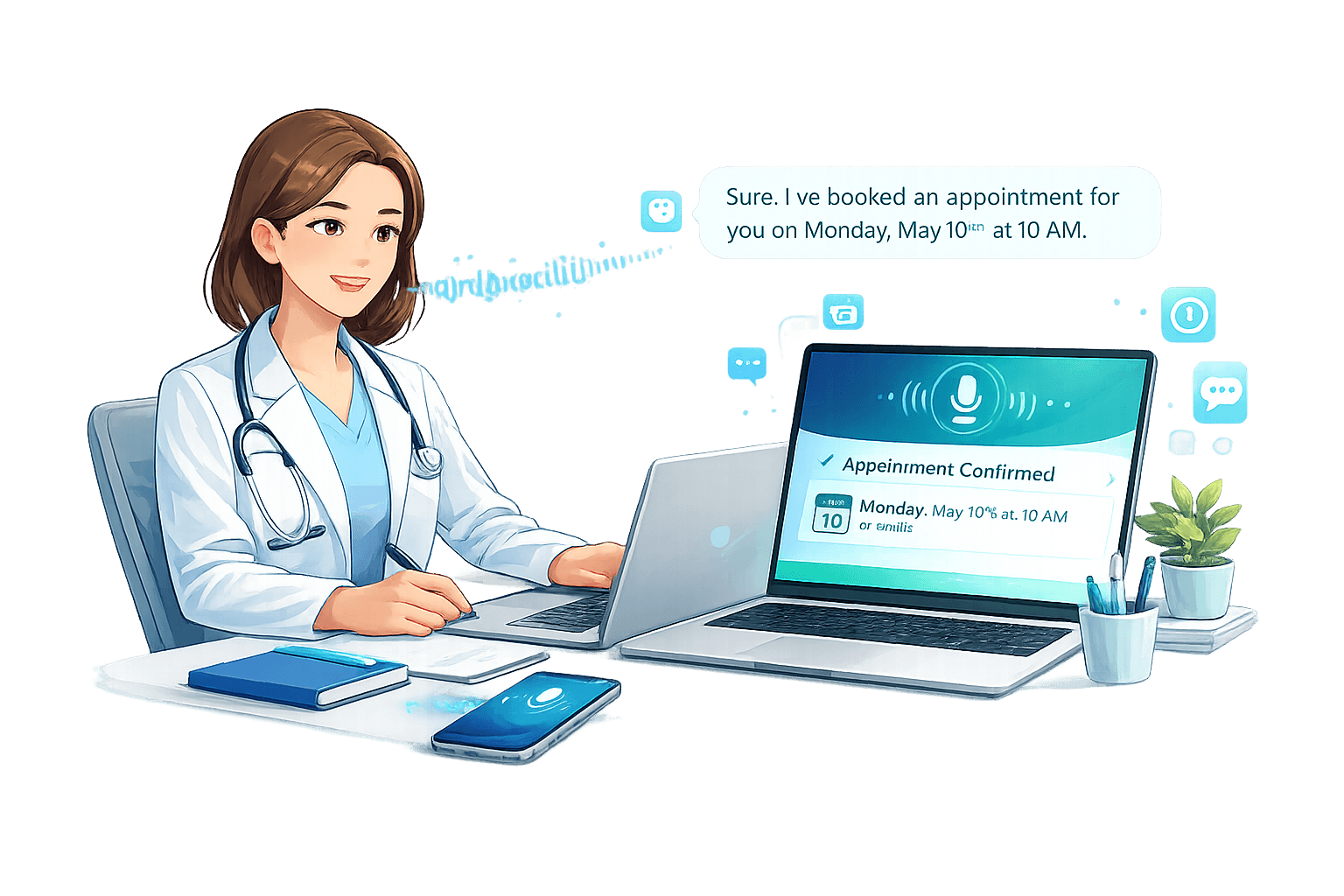 Voice Doctor Appointment Demo